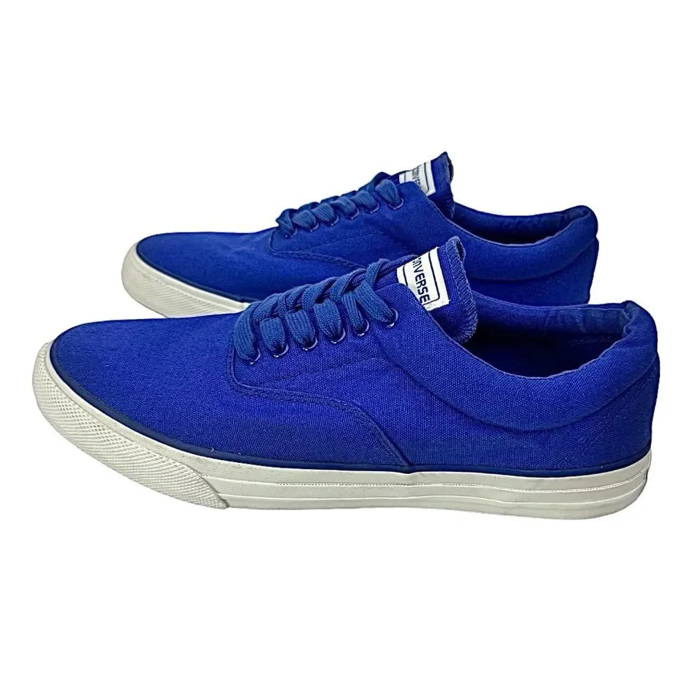 Converse Men’s Royal Blue Canvas Sneakers Size 12 M Classic Lace-Up Casual Shoes - Picture 8 of 11